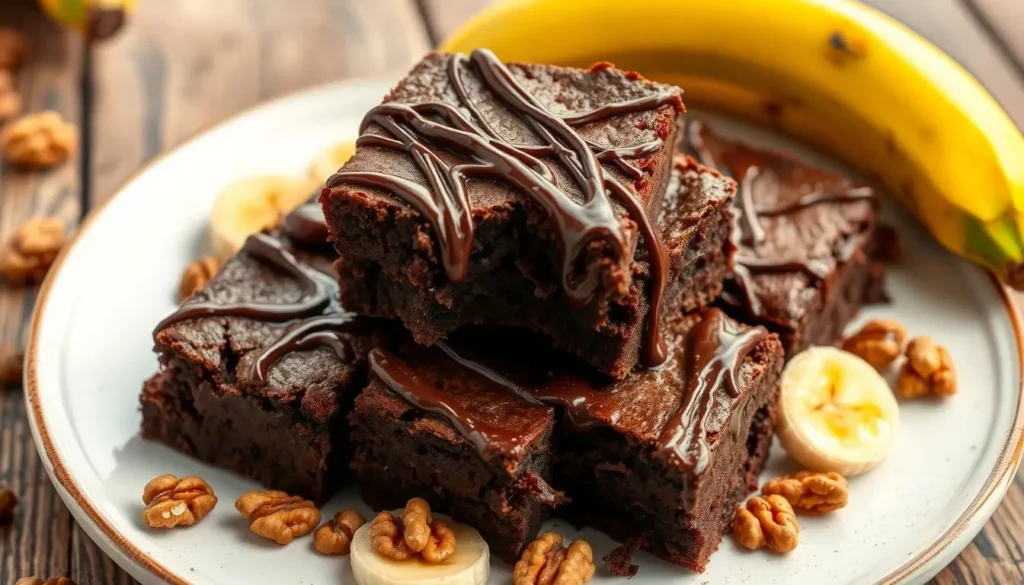 banana-brownies