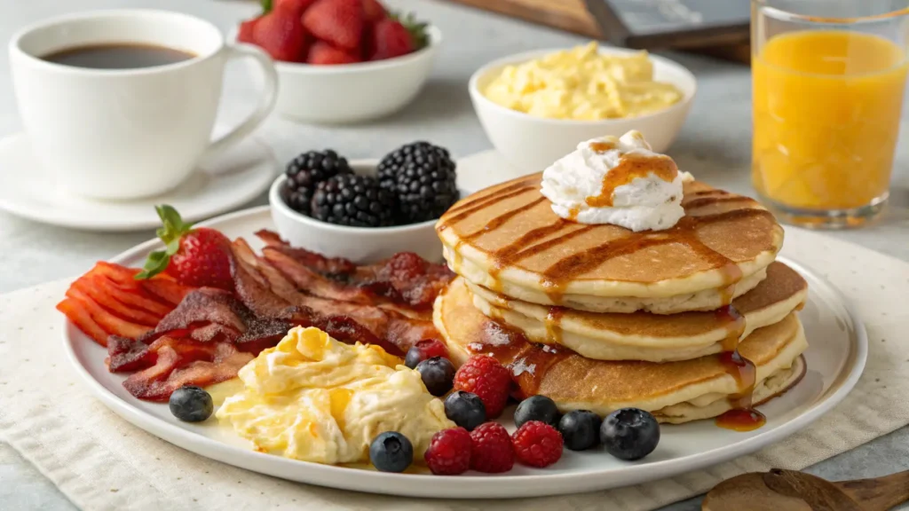 What to Eat with Pancakes for Breakfast: Sweet and Savory Options