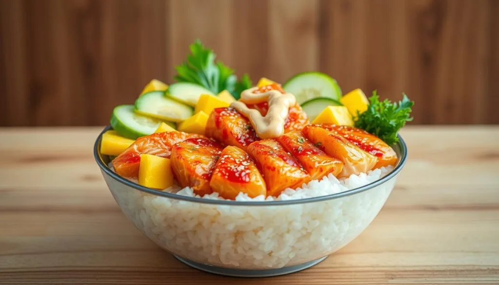 salmon poke bowl recipe