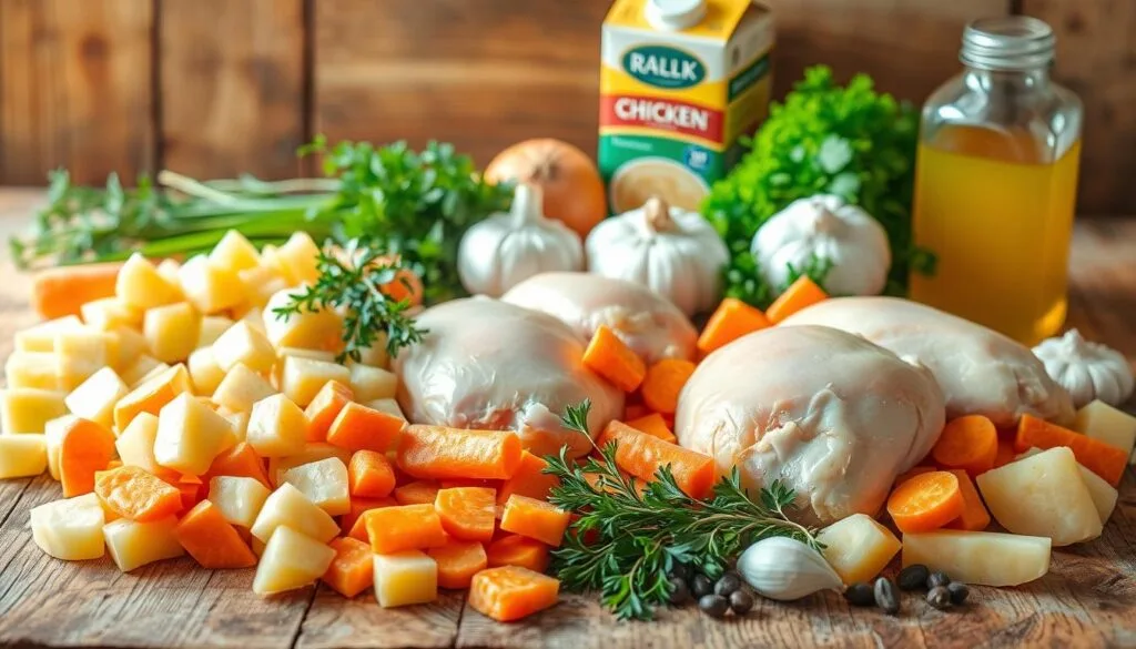 Chicken and Potato Soup Ingredients Chicken and Potato Soup Ingredients